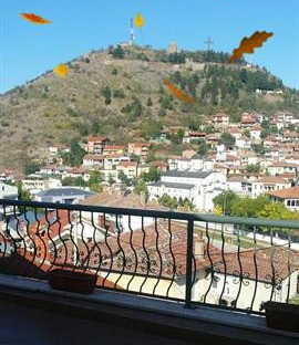 balcony, view, Isar,