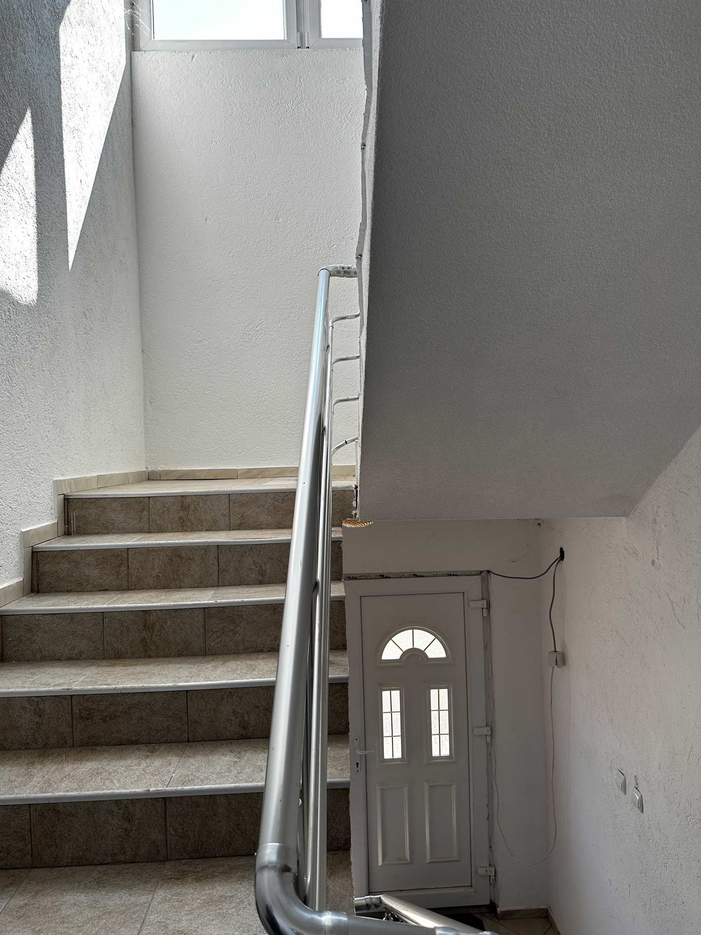 hallway, stairs,