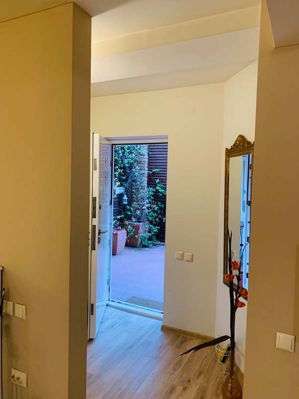 entrance, door